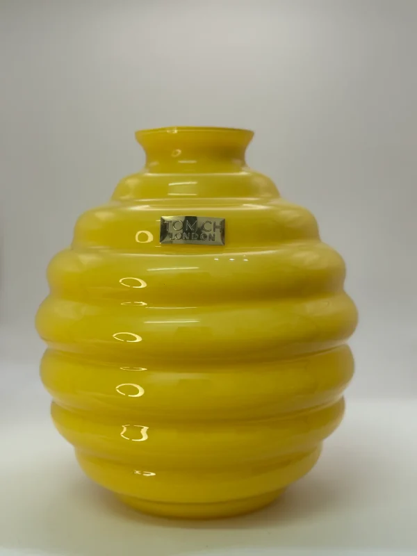 Vaso Linea Venezia Giallo H21cm