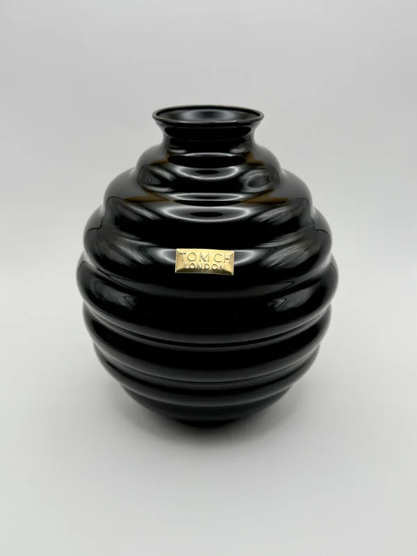 Vaso Linea Venezia Nero H21cm