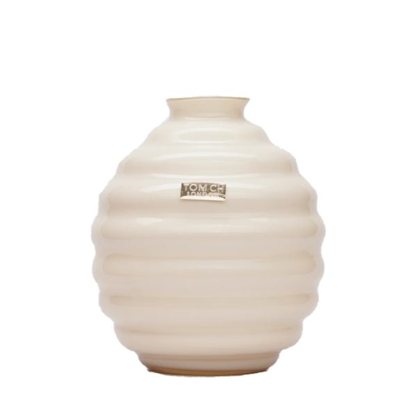 Vaso Linea Venezia Crema H26cm